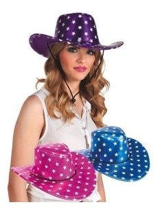 Chapeau de cow-boy 3 couleurs assorties - de haute qualité, idéal pour le carnaval, les fêtes à thème et les événements spéciaux